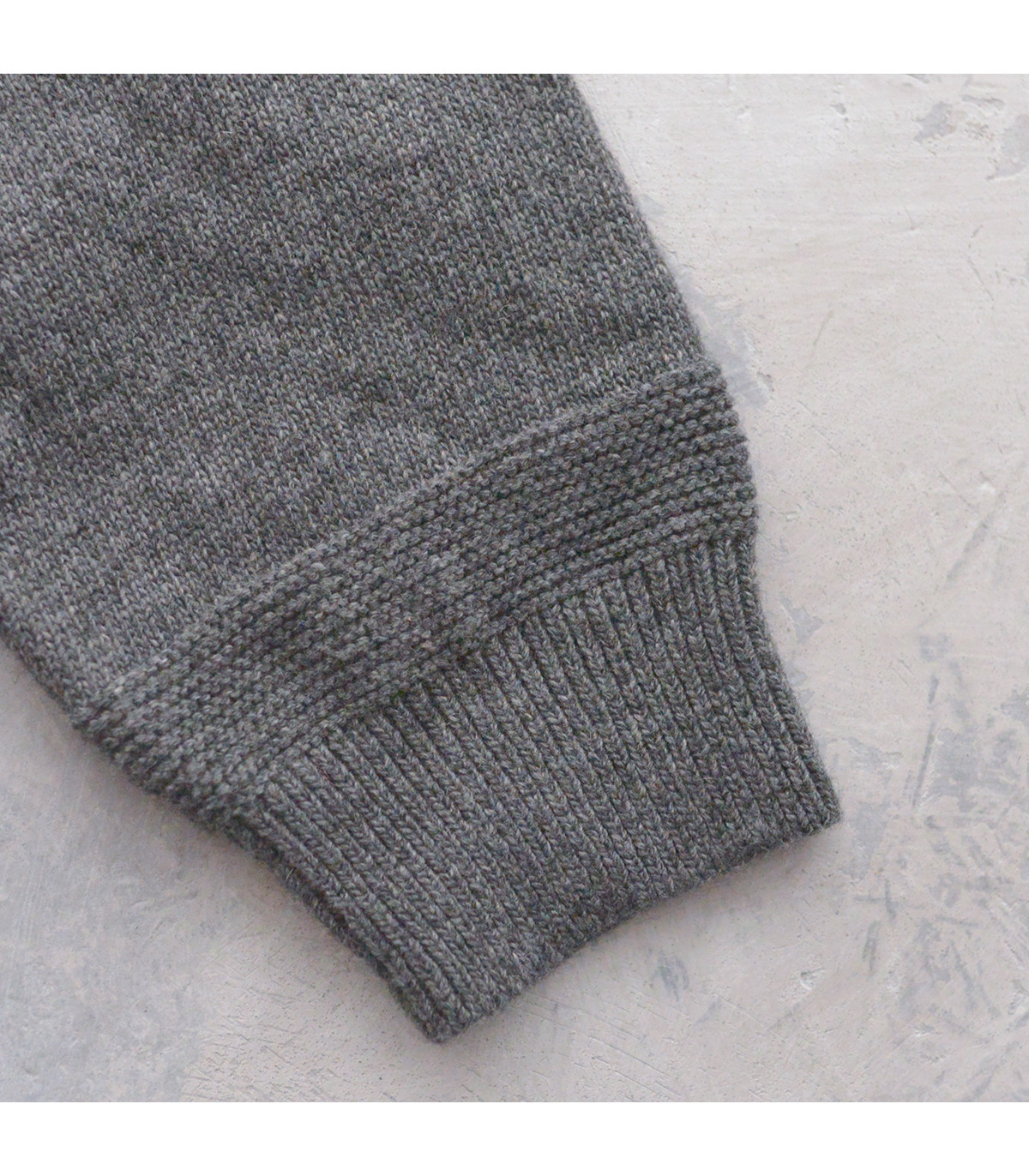 Wool Henley Neck Knit