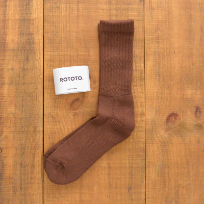 Loose Pile Crew Socks