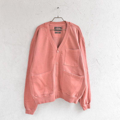Pigment Dyeing Heavyweight Cardigan