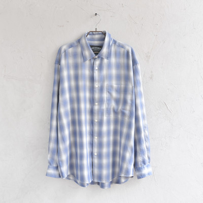 Ombre Check Relaxed Shirt
