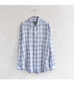 Ombre Check Relaxed Shirt