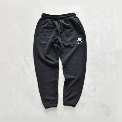 Premium Black Jogger Puff Print