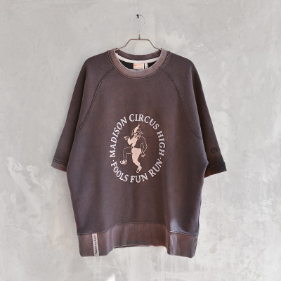 Crewneck Short Sleeves Sweatshirt