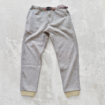 Bonding Knit Fleece Narrow Rib Pant