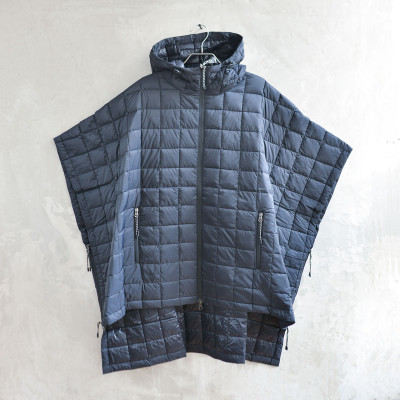 Mountain Open Front Down Poncho