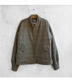 Fluffy Wool Harrington Jacket
