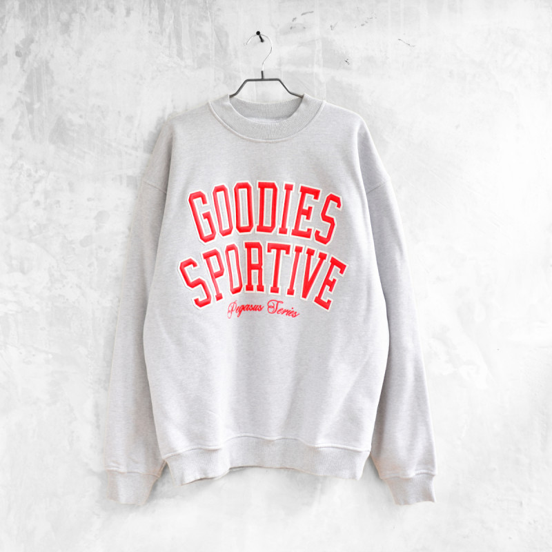 Baseball Grey Crewneck